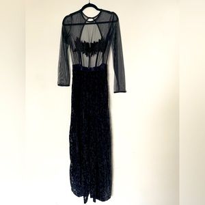 Victoria’s Secret Very Sexy velvet jumpsuit